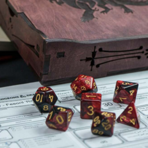 dungeons and dragons gameplay board