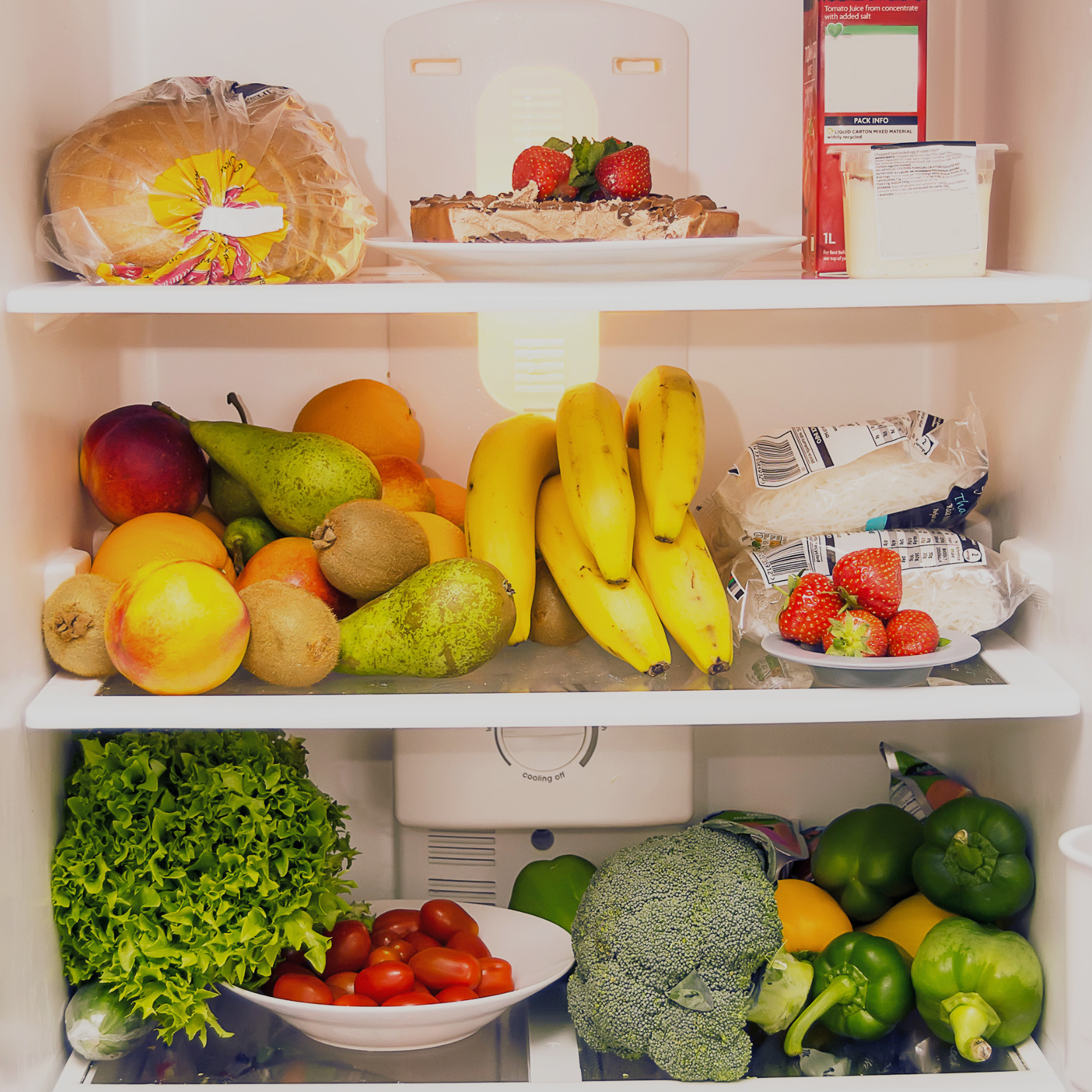 Pre-arrival grocery stocking